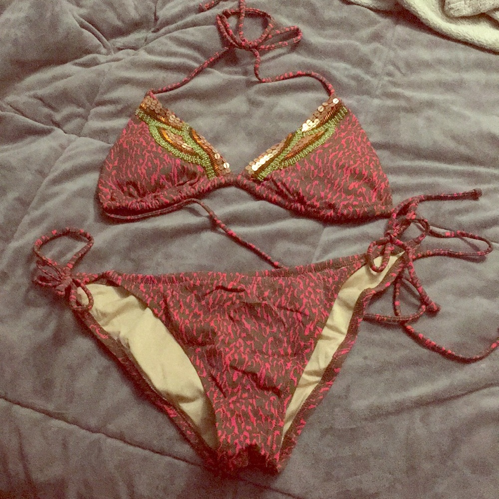Triangle Top, Cheeky Bottom Bikini